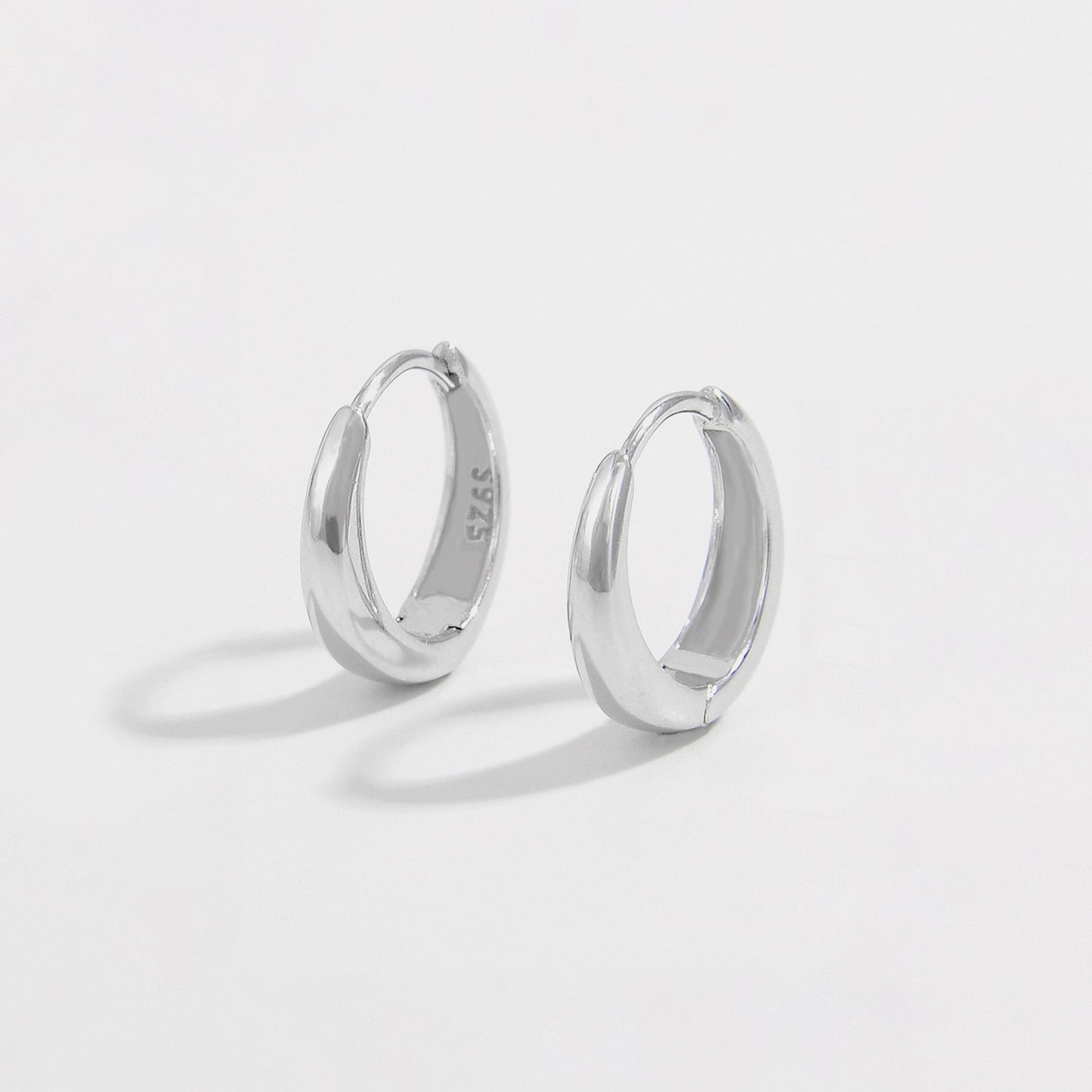 925 Sterling Silver Huggie Earrings - Avek Brand