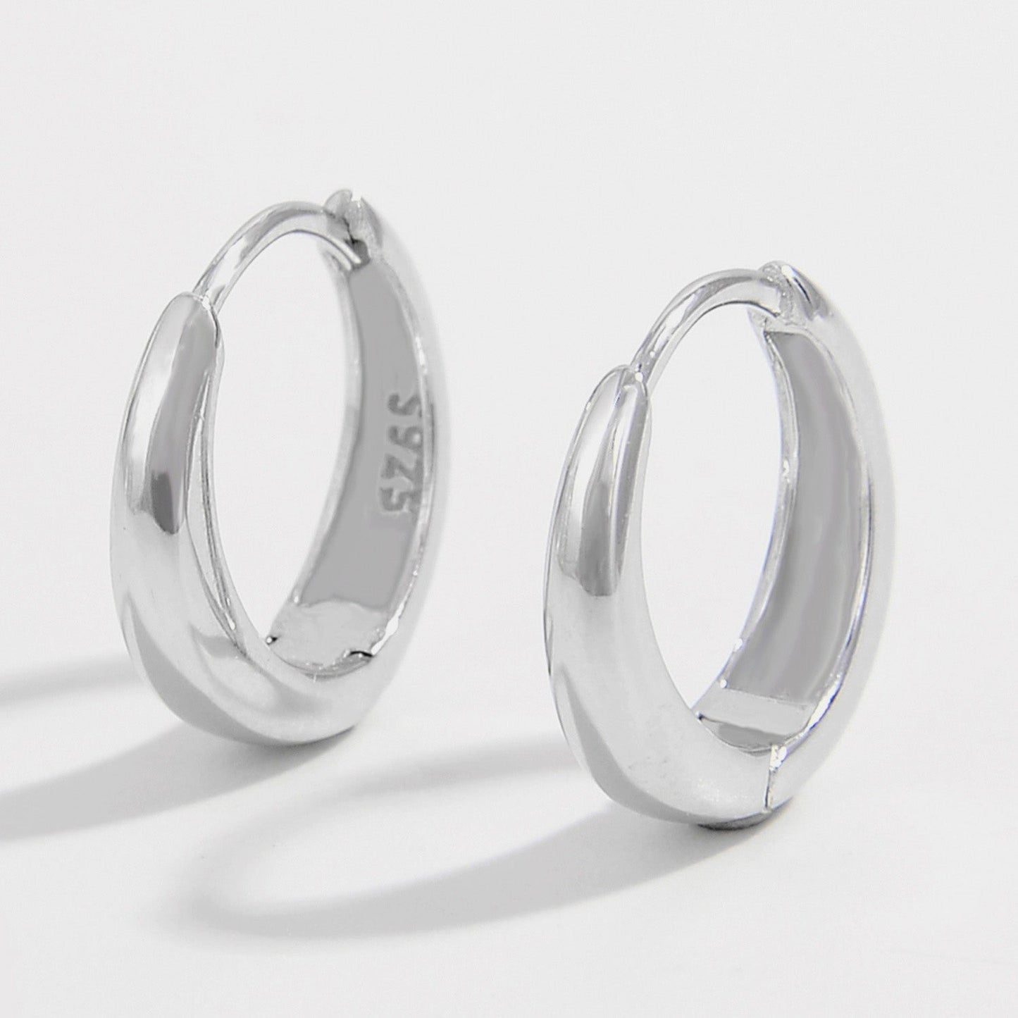 925 Sterling Silver Huggie Earrings - Avek Brand