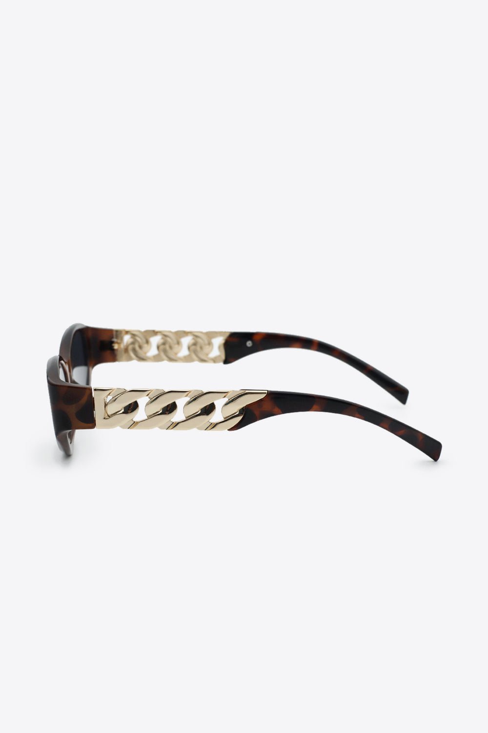 Chain Detail Temple Cat Eye Sunglasses - Avek Brand