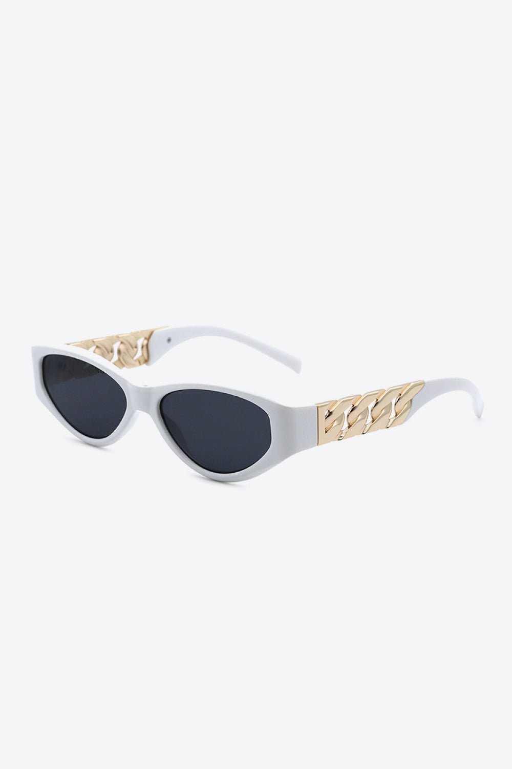 Chain Detail Temple Cat Eye Sunglasses - Avek Brand
