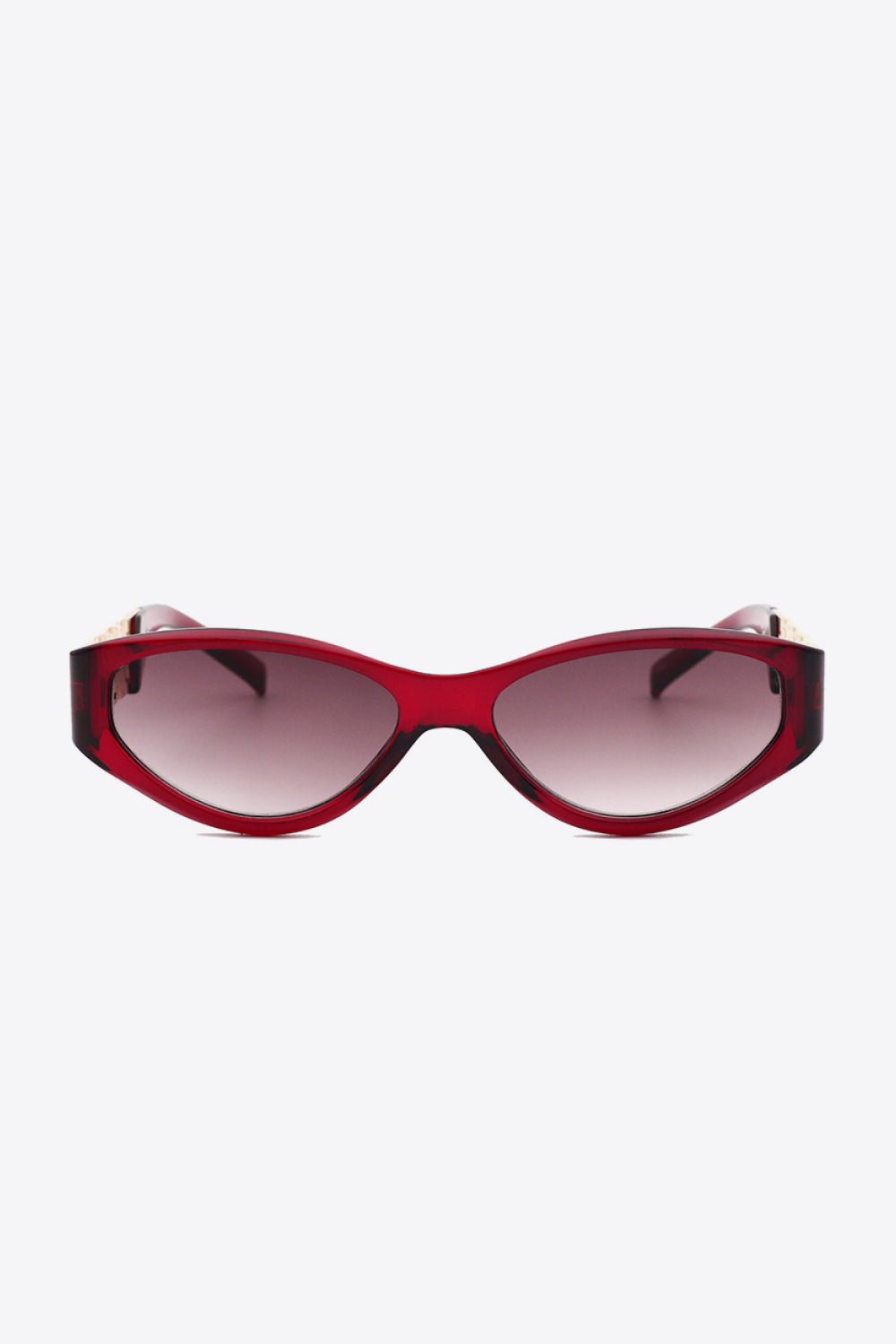 Chain Detail Temple Cat Eye Sunglasses - Avek Brand