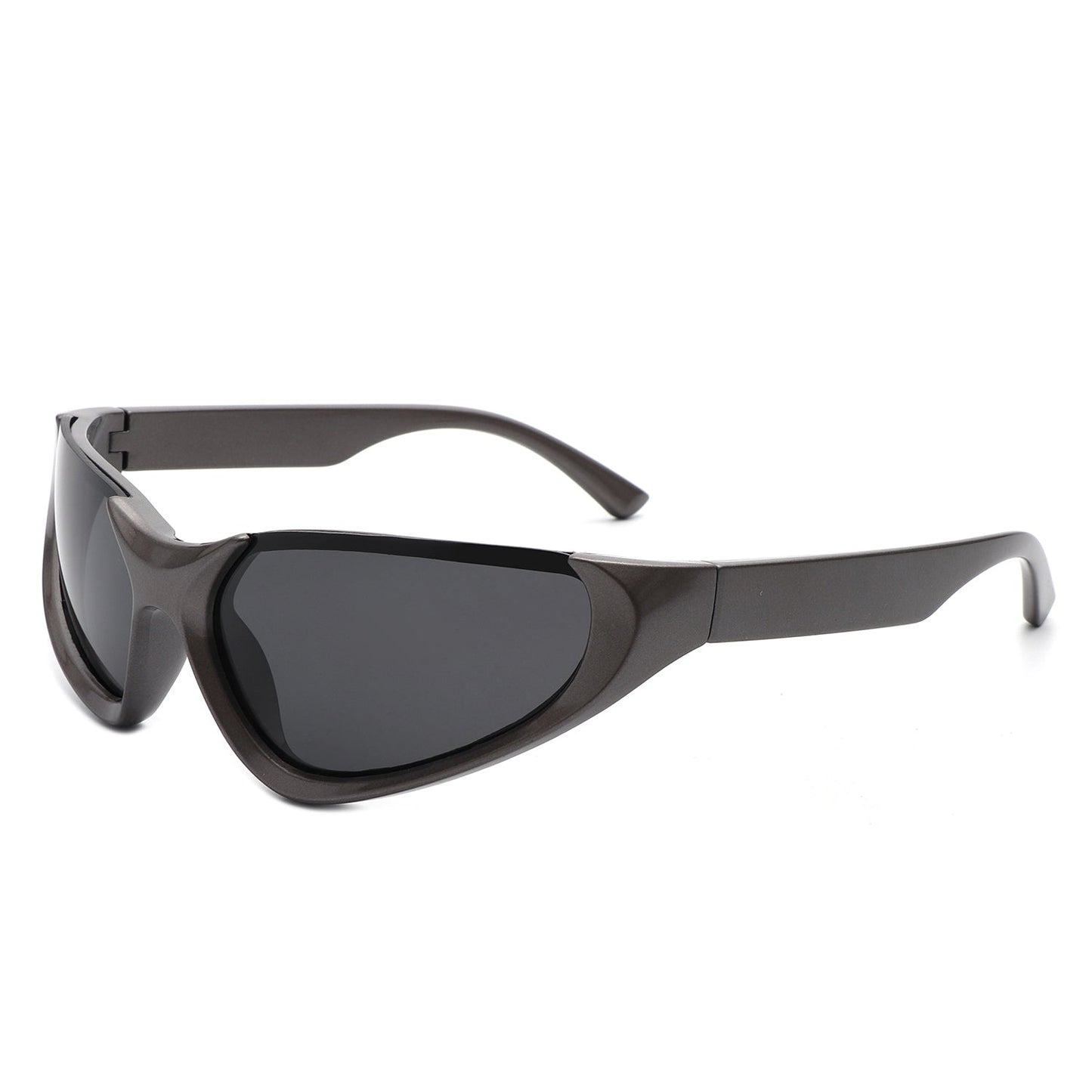 Dazzling - Retro Rectangle Wrap Around Fashion Sunglasses - Avek Brand