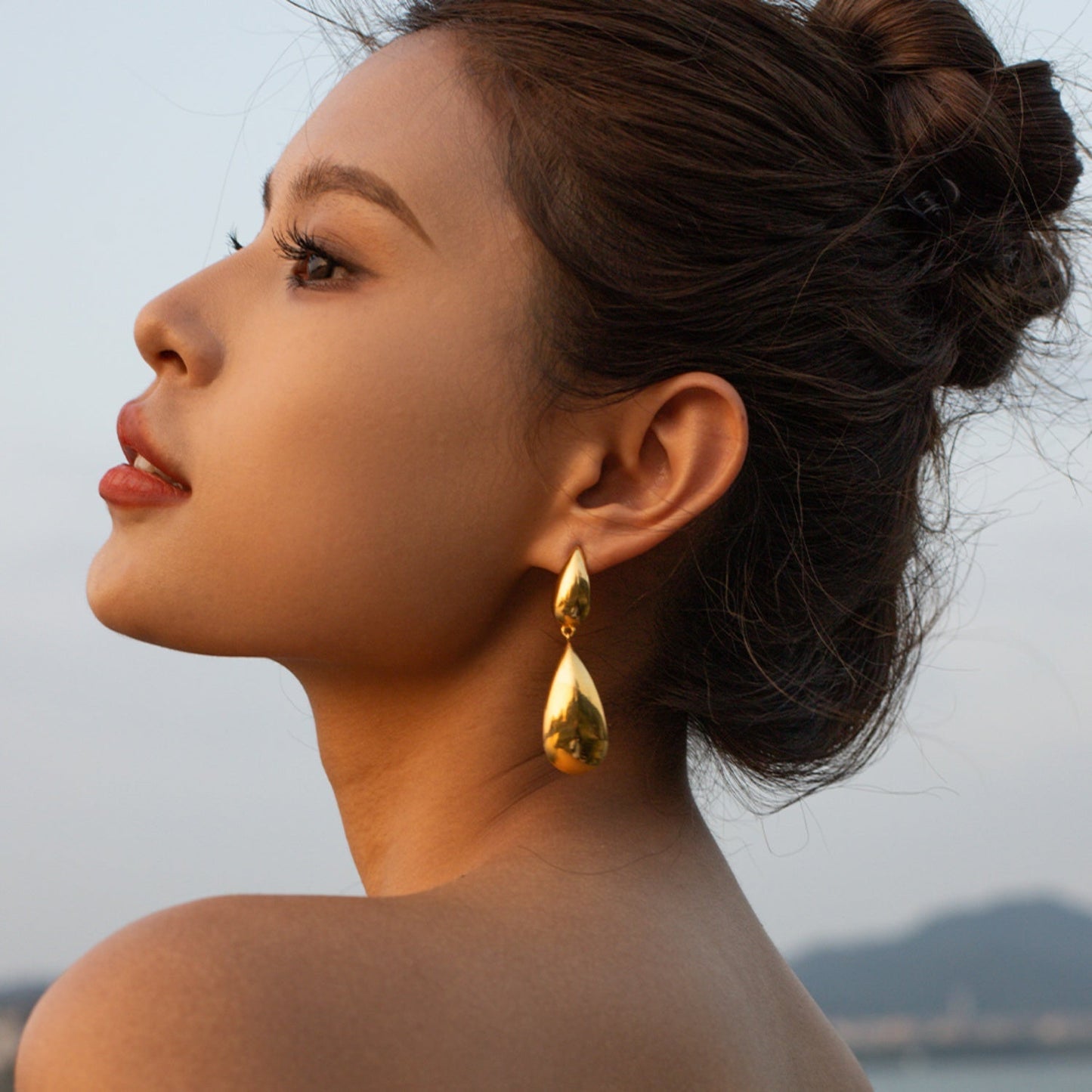 Stainless Steel Dangle Earrings - Avek Brand