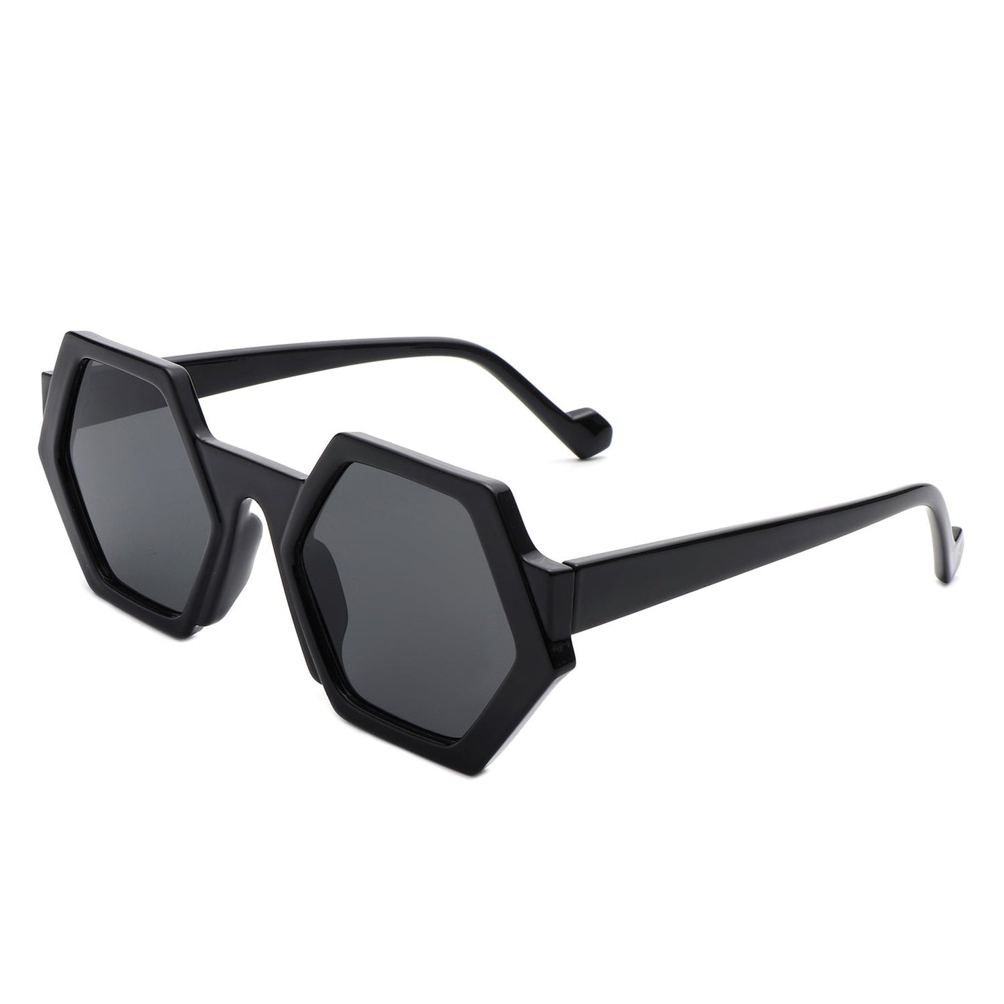 Starpath - Geometric Irregular Tinted Round Fashion Sunglasses - Avek Brand