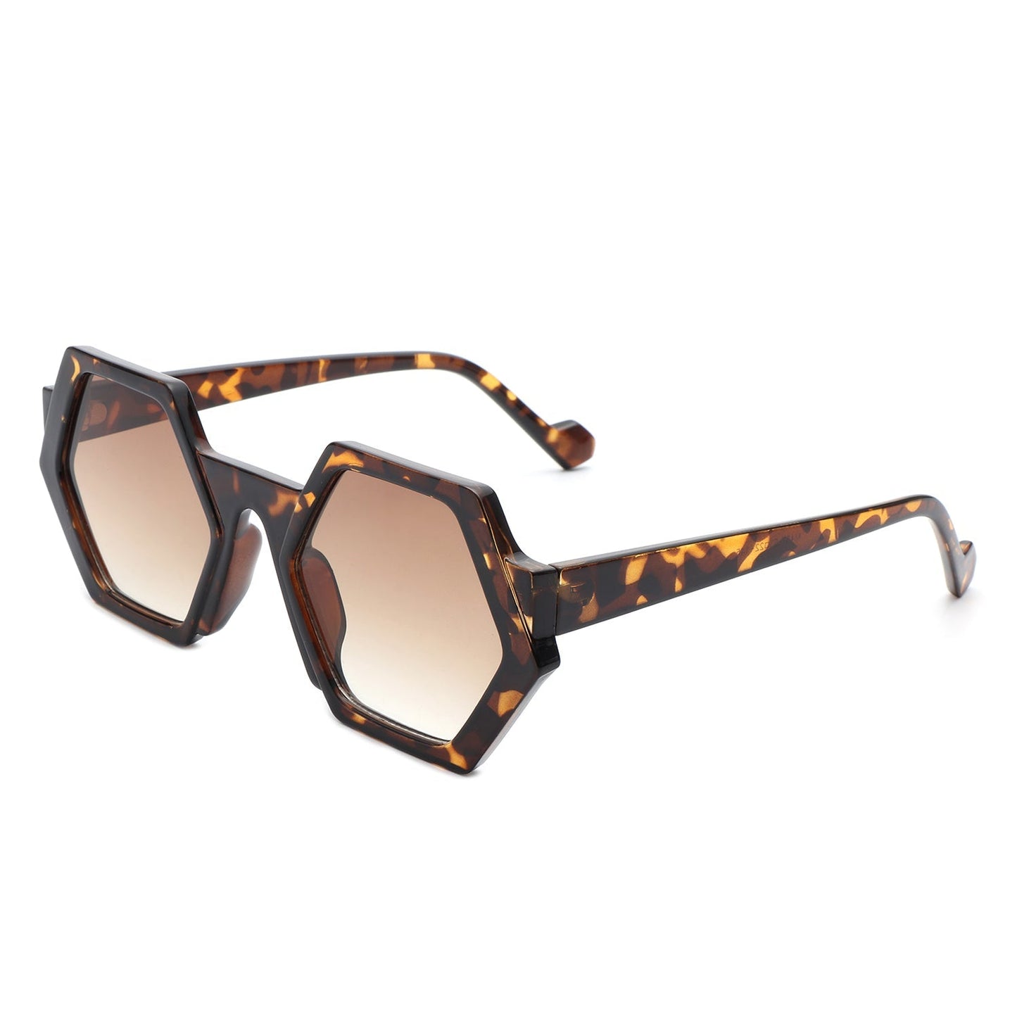Starpath - Geometric Irregular Tinted Round Fashion Sunglasses - Avek Brand