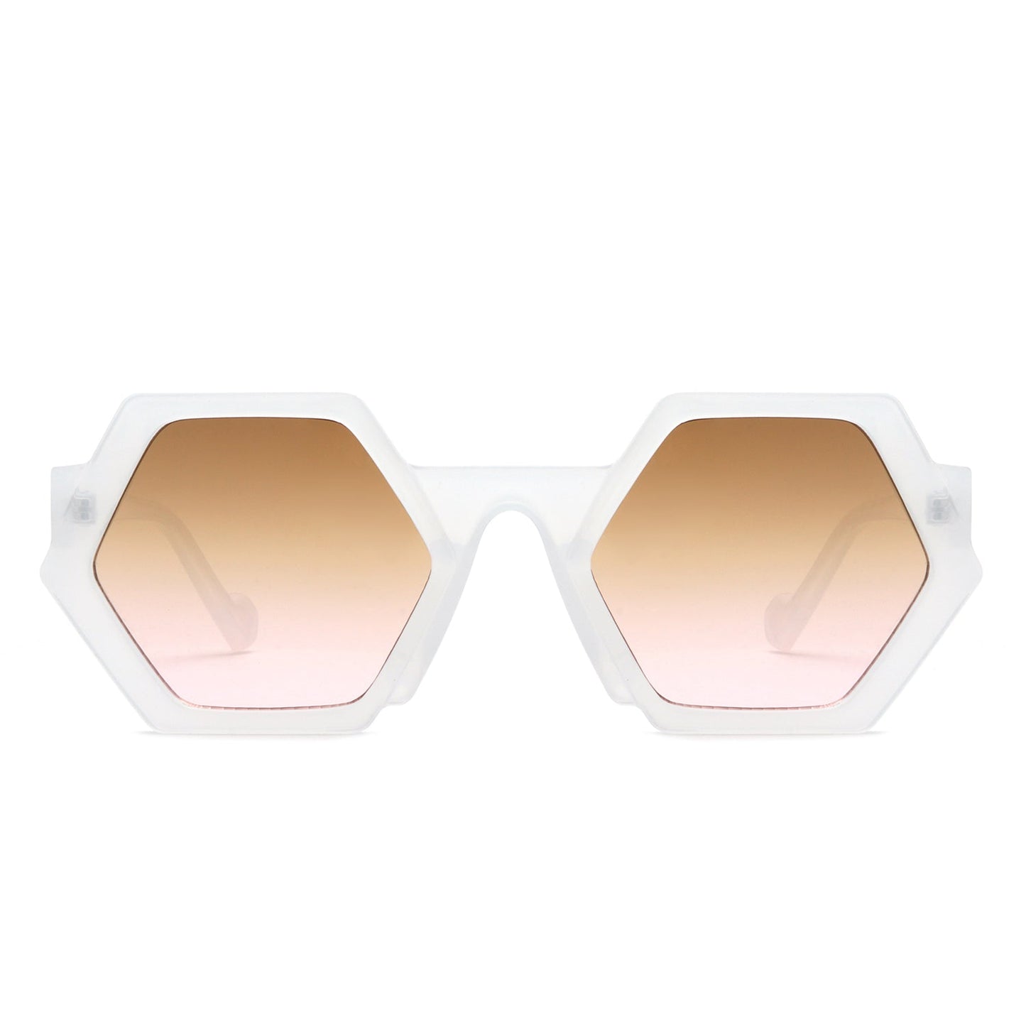 Starpath - Geometric Irregular Tinted Round Fashion Sunglasses - Avek Brand