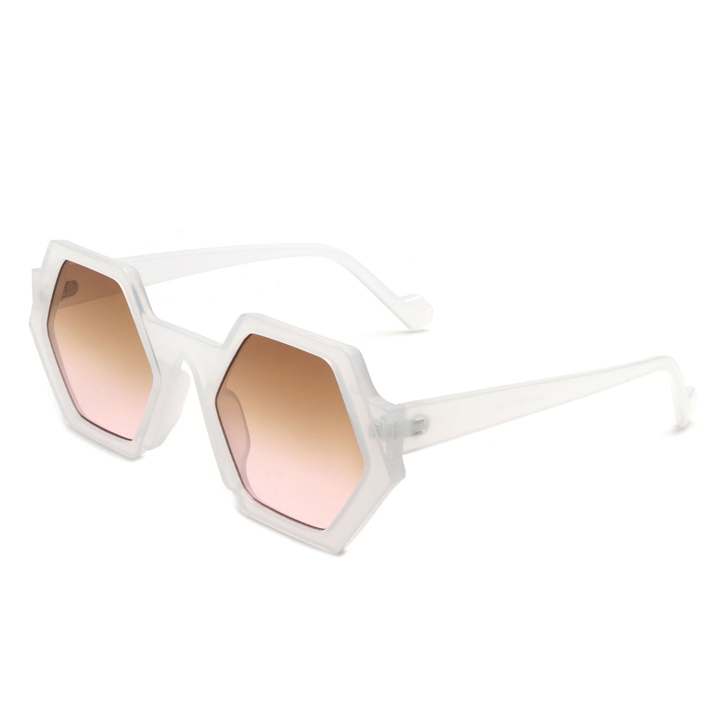 Starpath - Geometric Irregular Tinted Round Fashion Sunglasses - Avek Brand