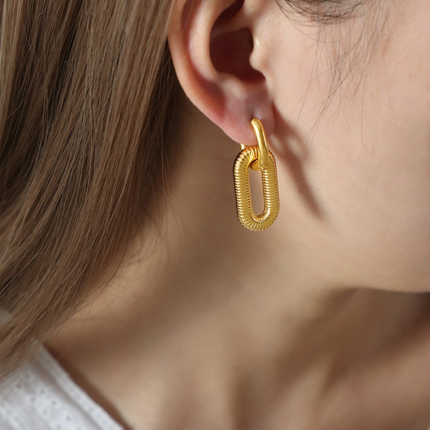 Titanium steel Dangle Earrings - Avek Brand