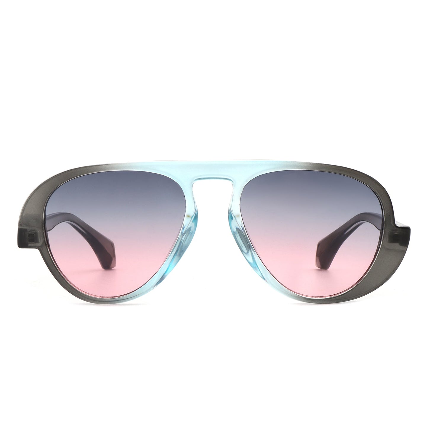 Twinklez - Futuristic Chunky Aviator Fashion Sunglasses - Avek Brand