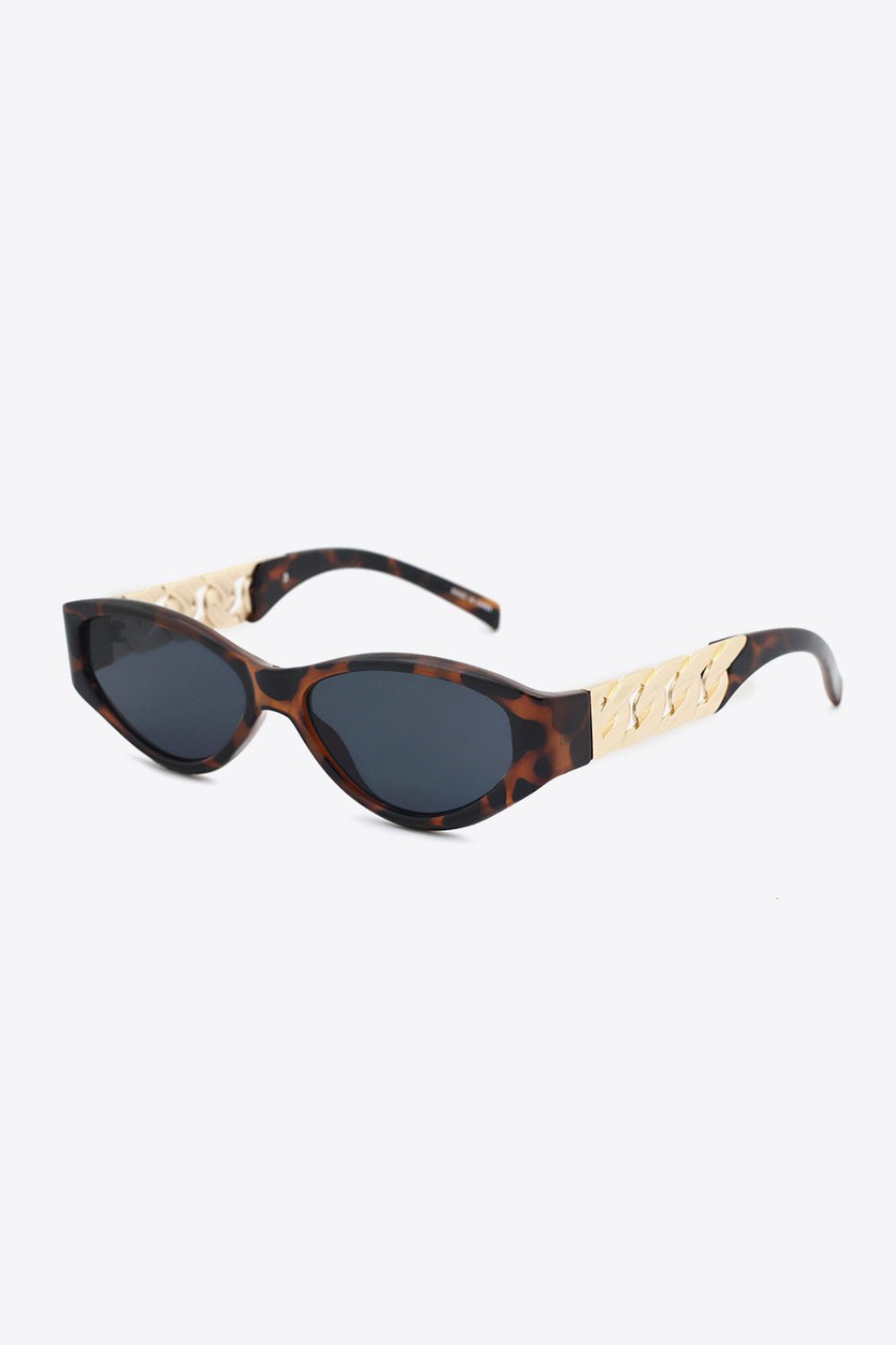 Chain Detail Temple Cat Eye Sunglasses - Avek Brand