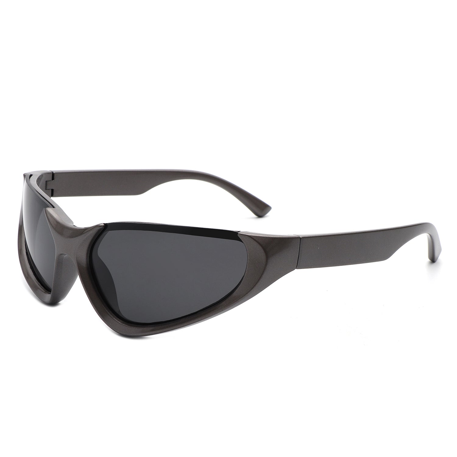 Dazzling - Retro Rectangle Wrap Around Fashion Sunglasses - Avek Brand