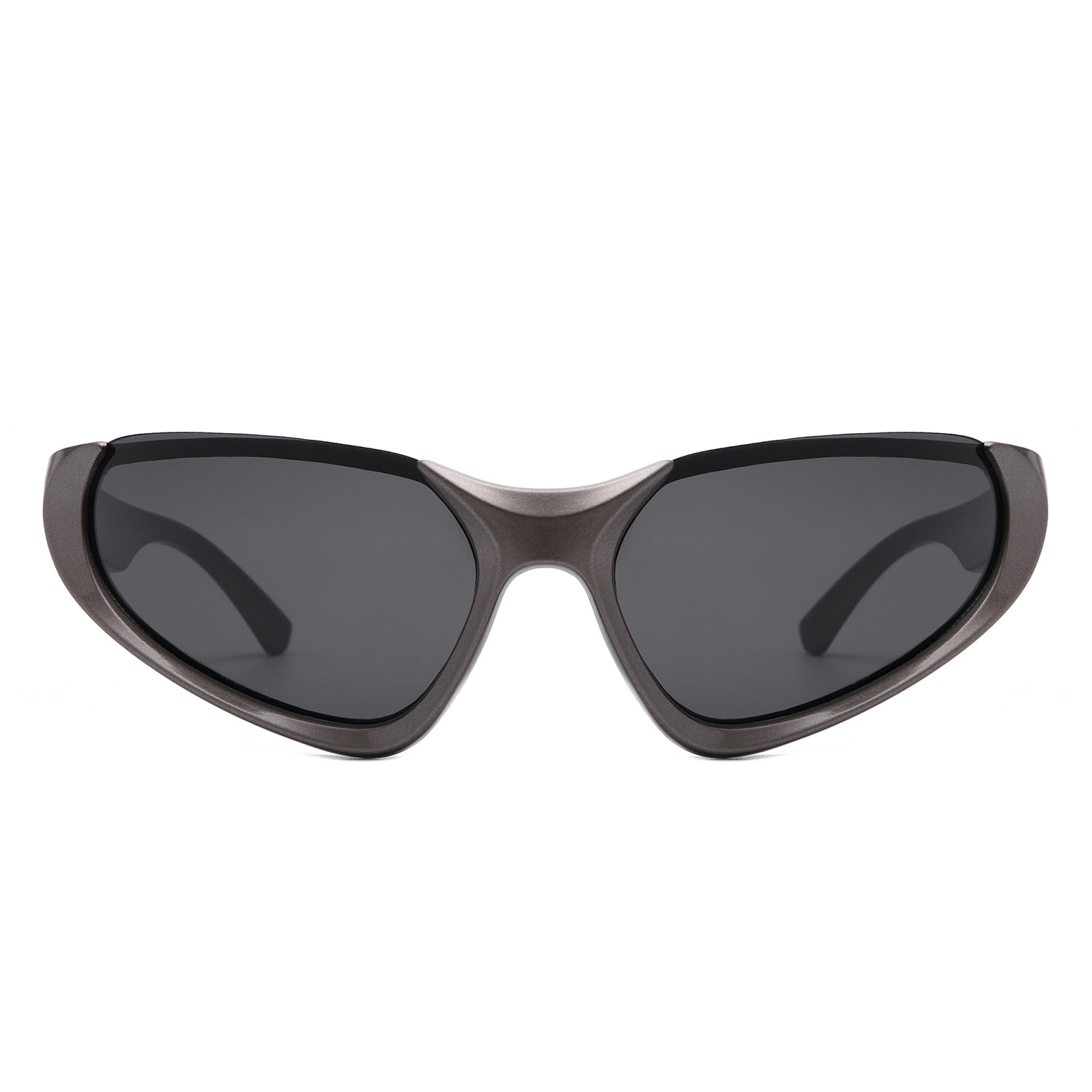 Dazzling - Retro Rectangle Wrap Around Fashion Sunglasses - Avek Brand