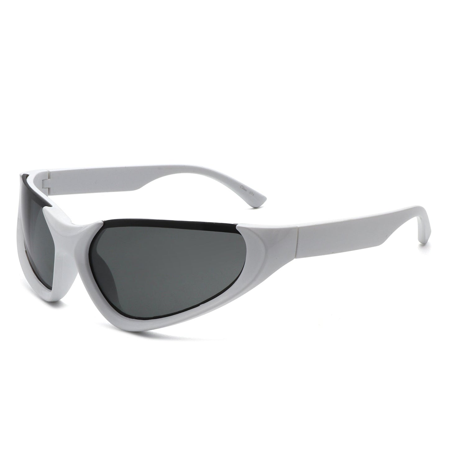Dazzling - Retro Rectangle Wrap Around Fashion Sunglasses - Avek Brand