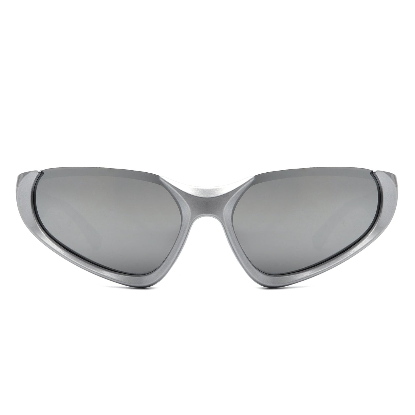 Dazzling - Retro Rectangle Wrap Around Fashion Sunglasses - Avek Brand