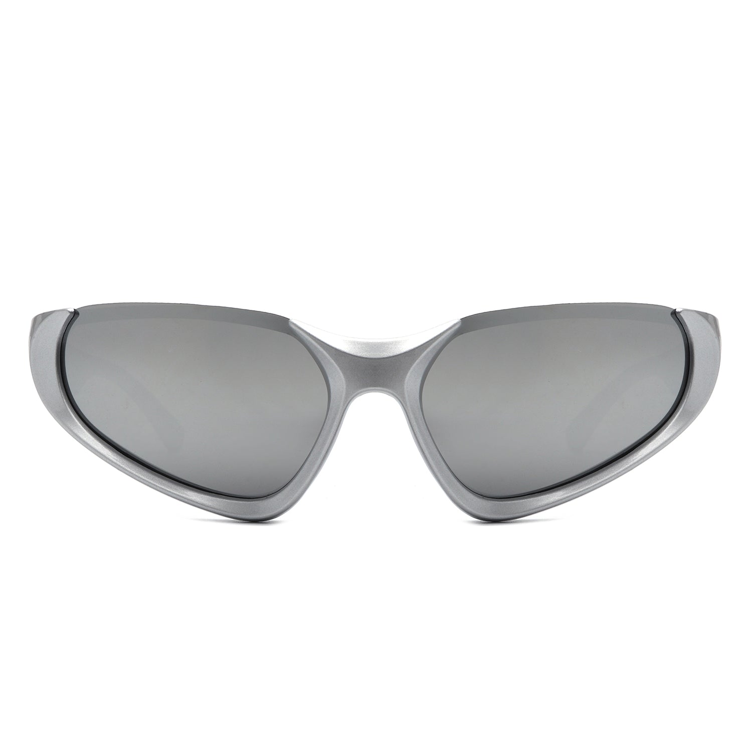 Dazzling - Retro Rectangle Wrap Around Fashion Sunglasses - Avek Brand