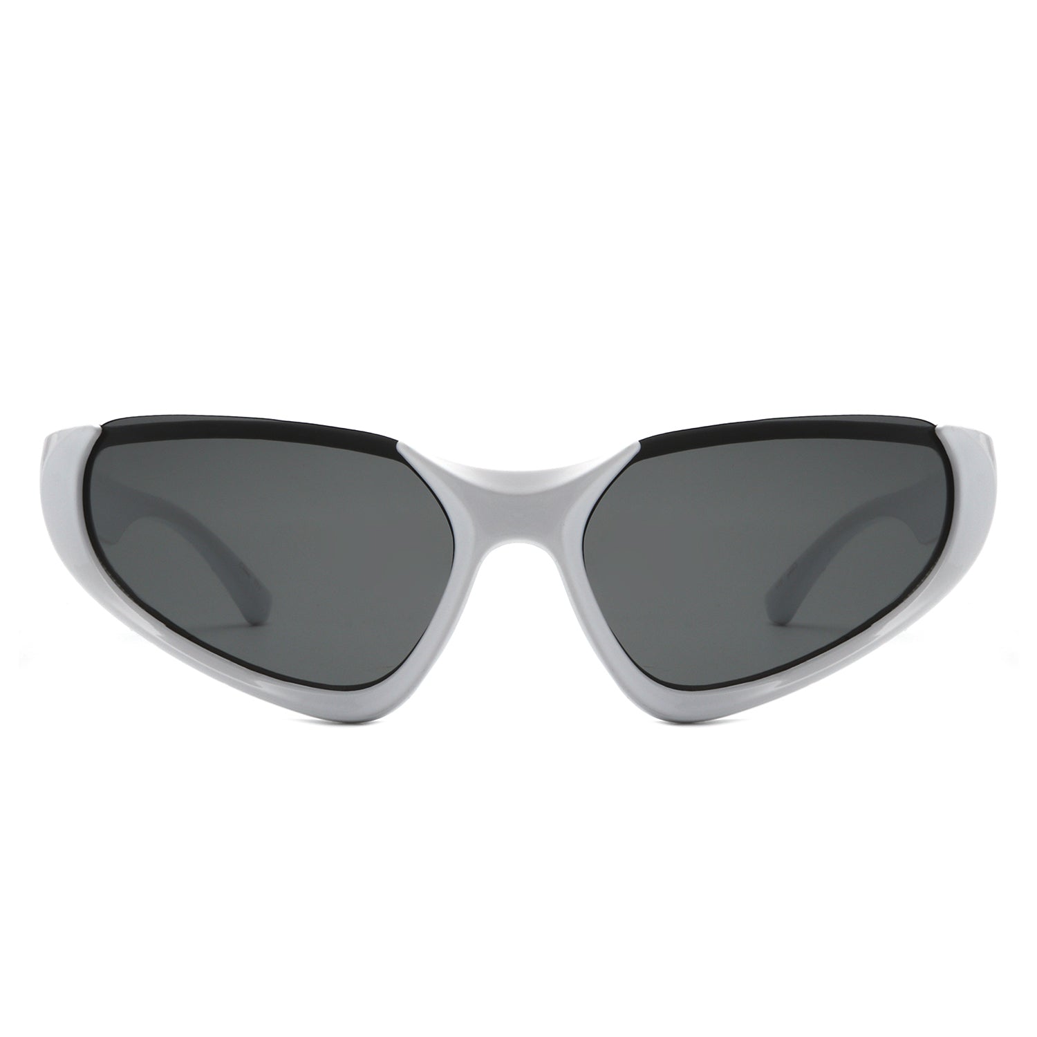 Dazzling - Retro Rectangle Wrap Around Fashion Sunglasses - Avek Brand