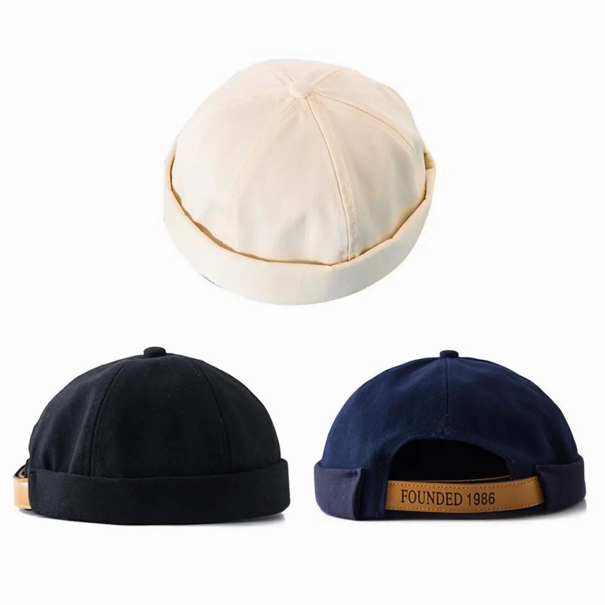 Docker Cap Hats brimless - Avek Brand