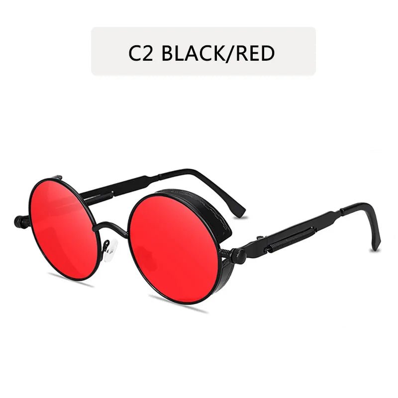 Metal Steampunk Sunglasses Men Women Fashion - Avek Brand