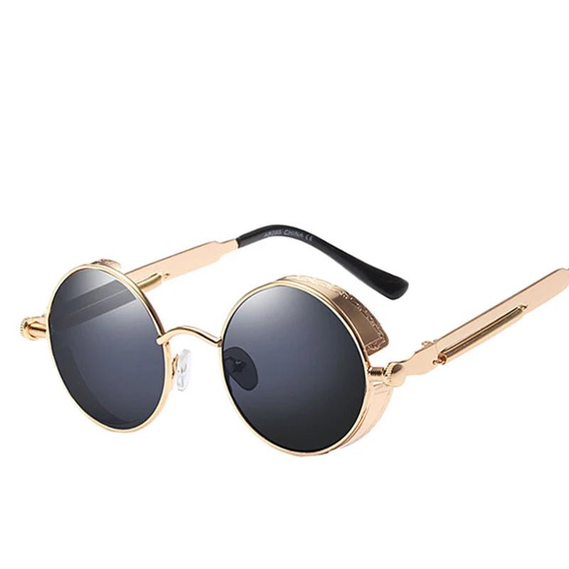 Metal Steampunk Sunglasses Men Women Fashion - Avek Brand