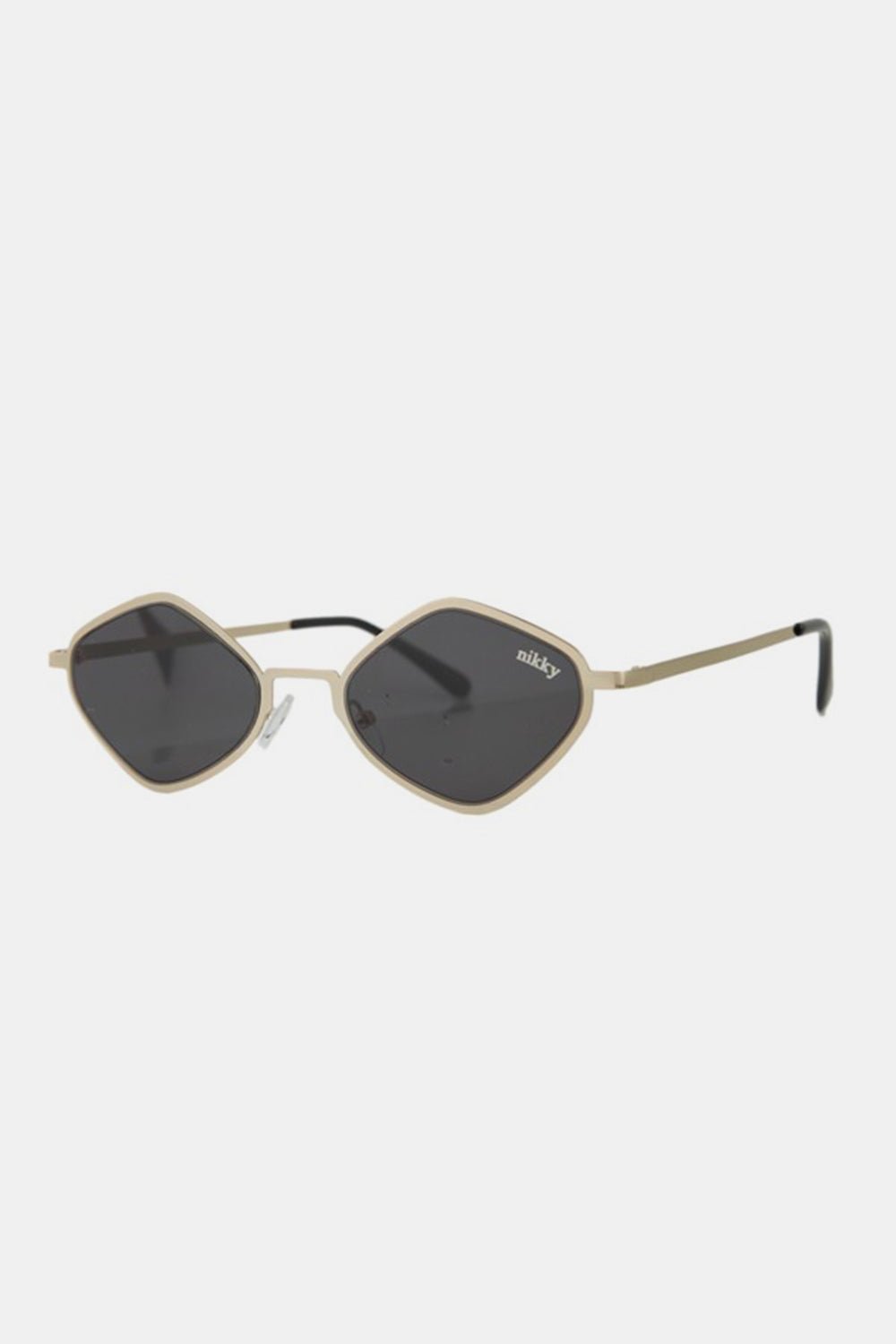 Nicole Lee USA Metal Frame Geometric Sunglasses - Avek Brand