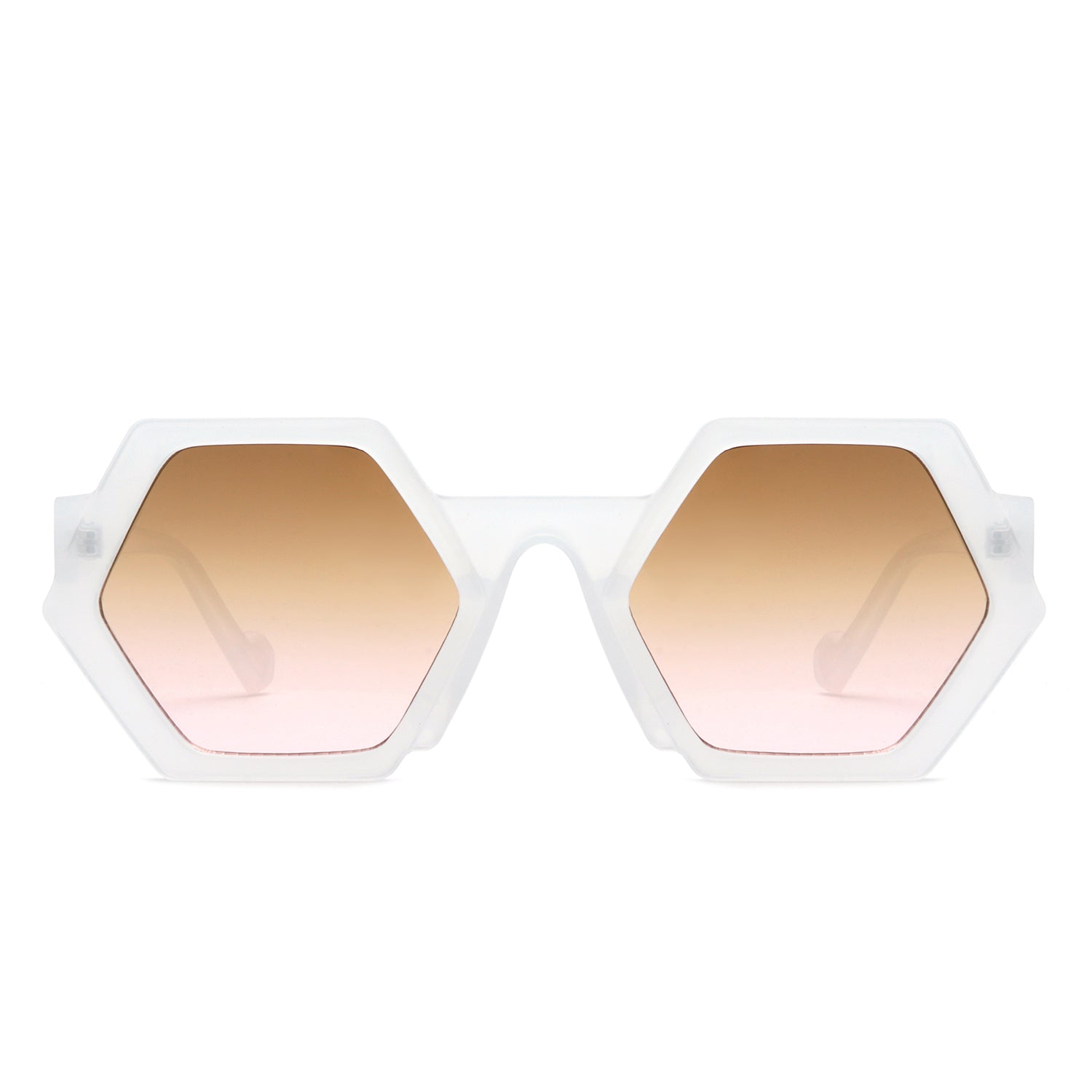 Starpath - Geometric Irregular Tinted Round Fashion Sunglasses - Avek Brand