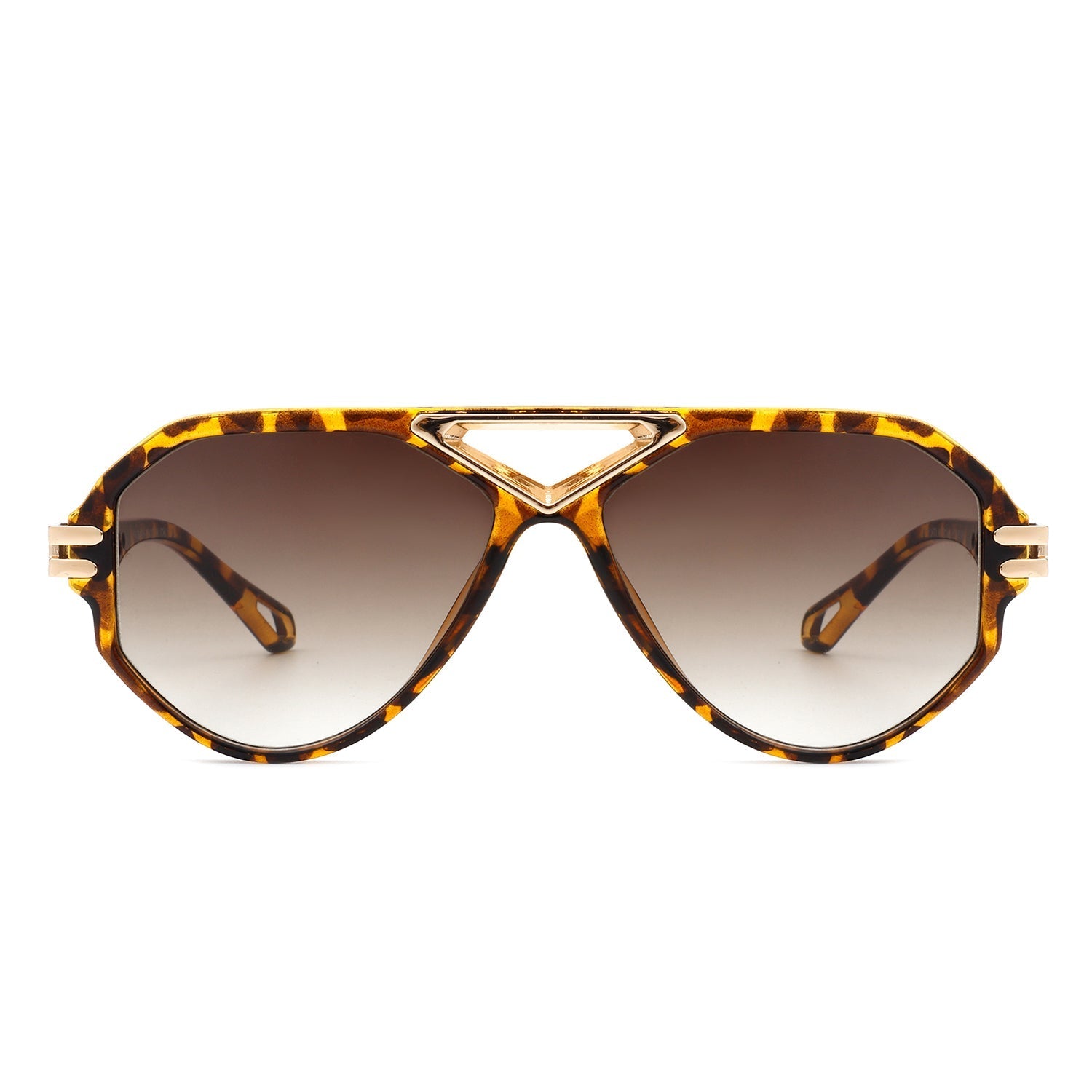 Unityth - Geometric Retro Round Vintage Fashion Aviator Sunglasses - Avek Brand