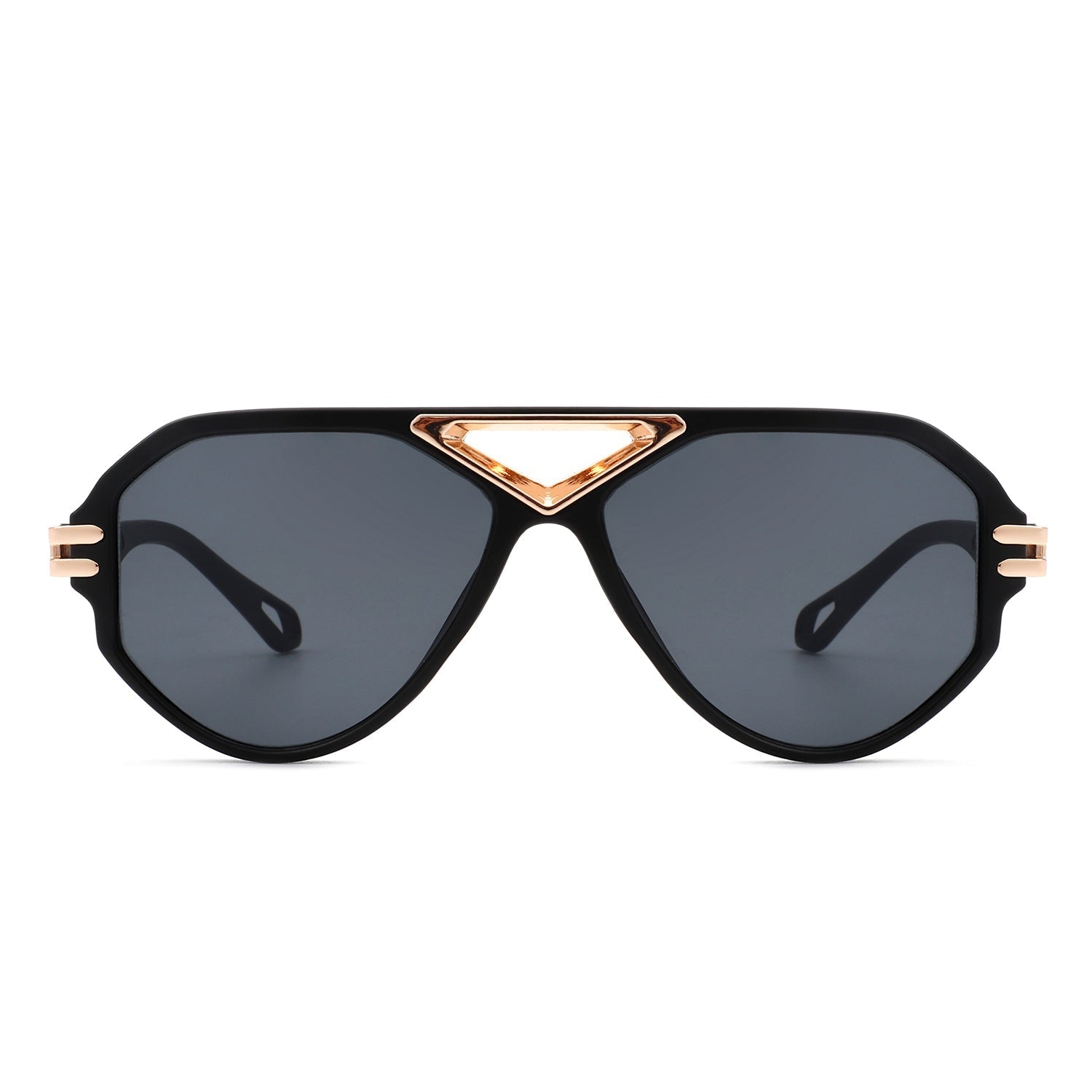 Unityth - Geometric Retro Round Vintage Fashion Aviator Sunglasses - Avek Brand